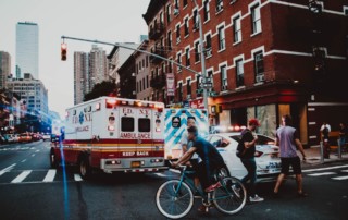 NYC First Responders photo by Benjamin Voros from Unsplash.com